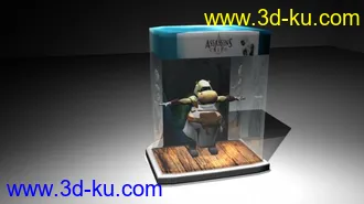 3D打印模型4个河马角色的图片