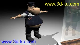 3D打印模型4个河马角色的图片