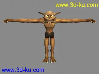 3D打印模型【卡尔共享21】《霸王Overlord》地精仆人[PC单机][美国Triumph Studios]的图片
