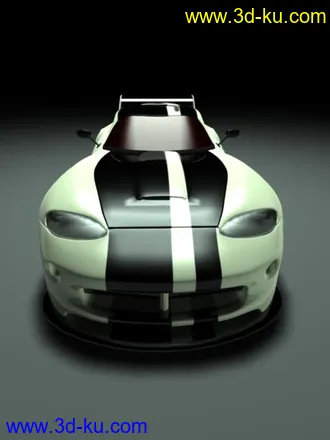 3D打印模型自己做一辆道奇蝰蛇的图片