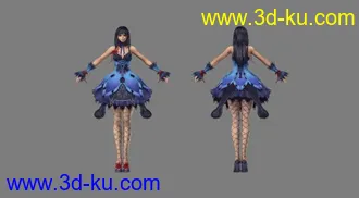 3D打印模型Magna Carta 2  女角色的图片