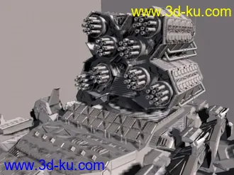 3D打印模型超精细蜘蛛形机器人的图片