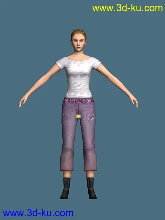 女人模型带骨骼的图片