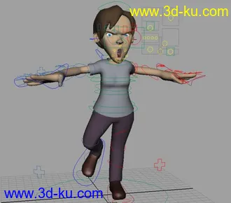 3D打印模型练习用~国外超牛绑定！！！！！的图片