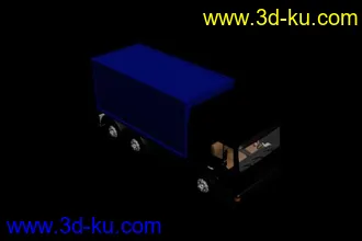 3D打印模型发个货车的图片