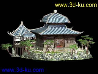 3D打印模型小场景的图片