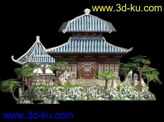 3D打印模型小场景的图片