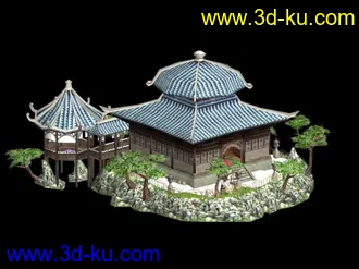 3D打印模型小场景的图片