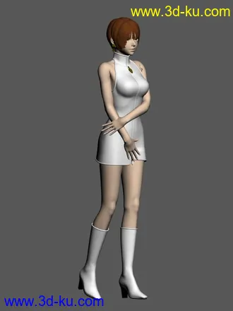 3D打印模型发个受伤的美女的图片