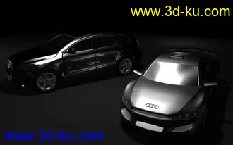 3D打印模型自改AUDI R8的图片