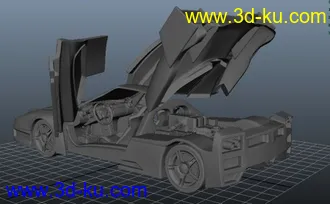 3D打印模型法拉利的图片