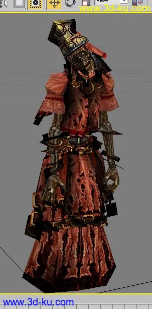 3D打印模型不死阿苏钠法师的图片