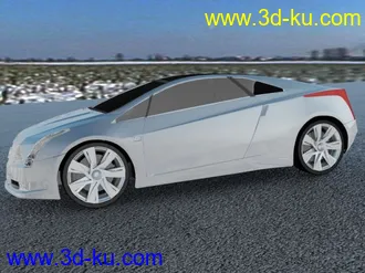 3D打印模型凯迪拉克电动车，另外请教一些hdri的问题。的图片