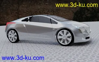 3D打印模型凯迪拉克电动车，另外请教一些hdri的问题。的图片