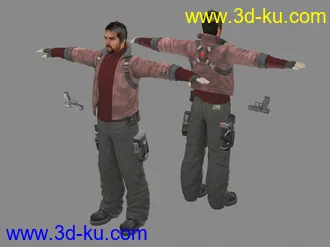 3D打印模型【卡尔共享27】《无间地狱Infernal》主角Dark Eaville[次世代][Metropolis Software]的图片