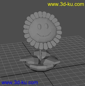 3D打印模型植物大战僵尸~哈哈的图片