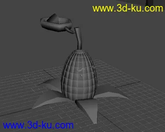 3D打印模型植物大战僵尸~哈哈的图片