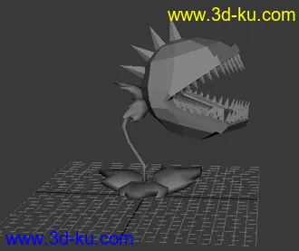 3D打印模型植物大战僵尸~哈哈的图片