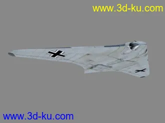 3D打印模型纳粹德国未来战机ho-229的图片