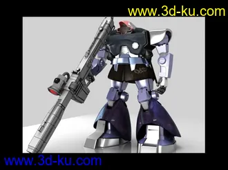 3D打印模型自学4个月。做得高达大魔一只。分享给大家了的图片