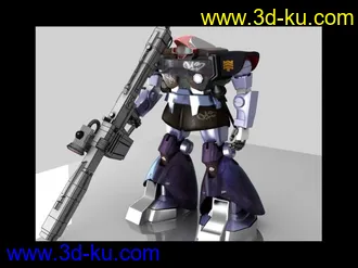 3D打印模型自学4个月。做得高达大魔一只。分享给大家了的图片