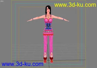 3D打印模型国内高手 随手做的MM的图片