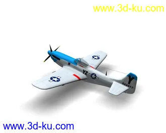 3D打印模型这里没有的p51野马战斗机的图片
