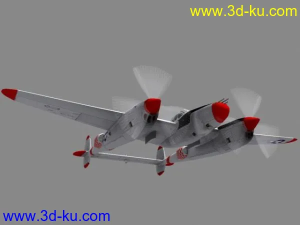 这里没有的p38闪电战斗机模型的图片3