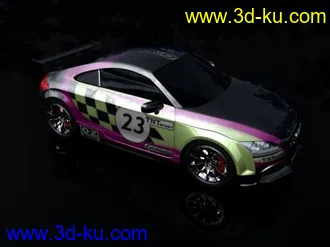 3D打印模型新车报到！自做一辆AUDI TT的图片