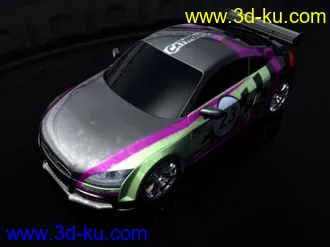 3D打印模型新车报到！自做一辆AUDI TT的图片