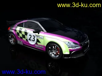3D打印模型新车报到！自做一辆AUDI TT的图片