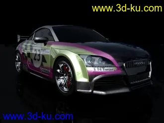 3D打印模型新车报到！自做一辆AUDI TT的图片