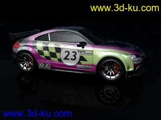3D打印模型新车报到！自做一辆AUDI TT的图片