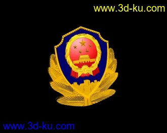国徽！警徽！劳动奖章模型！！的图片