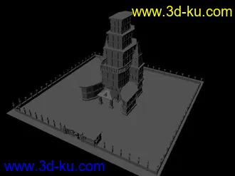 3D打印模型场景的图片