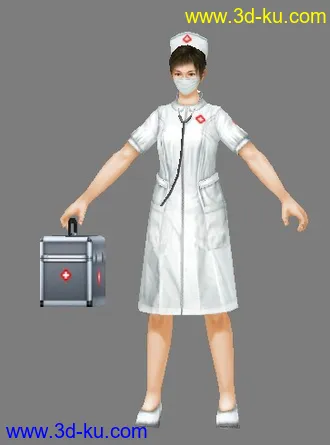 3D打印模型护士的图片