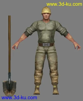 3D打印模型民工的图片