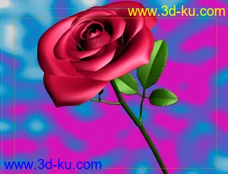 3D打印模型花的图片