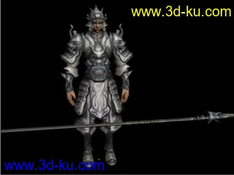 3D打印模型赤壁赵云  （另传魔兽可用格式）的图片