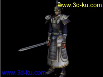 3D打印模型赤壁周瑜（另传魔兽可用格式）的图片