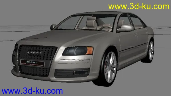 AUDI A8 2009模型的图片1