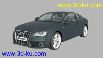 3D打印模型AUDI S5 2010 _vray 精模的图片