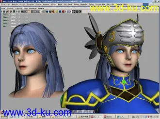 3D打印模型自己做的北欧女神 瓦尔基里的图片