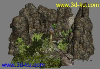 3D打印模型迪斯尼长发公主游戏场景的图片