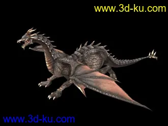 3D打印模型飛龍的图片