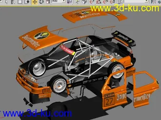 改装祖母级超级跑车  阿尔法罗密欧  高精模型的图片
