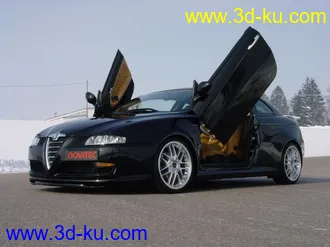 改装祖母级超级跑车  阿尔法罗密欧  高精模型的图片