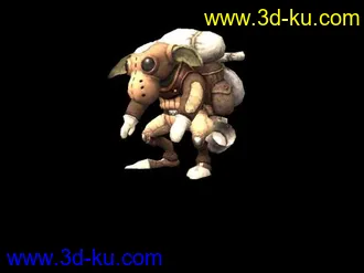 3D打印模型怪怪人背包包的图片