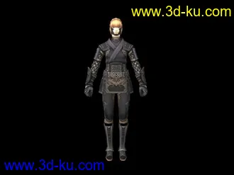 3D打印模型忍者武士的图片