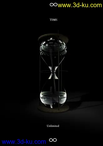 3D打印模型沙漏［the time］的图片